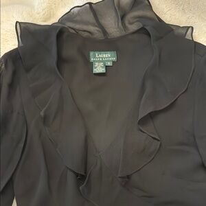 Lauren Ralph Lauren Black Blouse